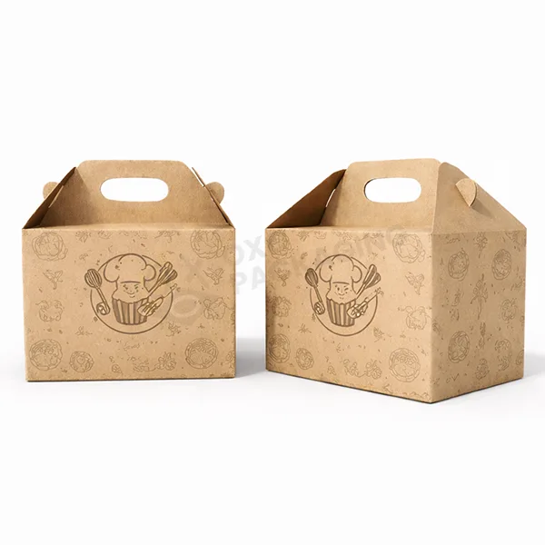 kraft gable packaging box